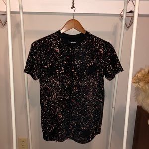 Carbon Paint Splatter Tee